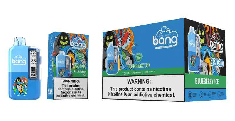 Bang 32000 Puffs Disposable Vape, 32ml E-Liquid,650mah Battery, 16 Kinds of Fruits Flavors