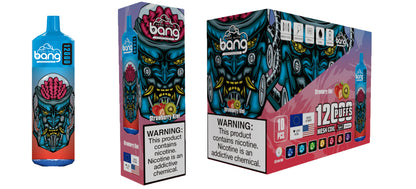 Bang 12000 Puffs, Disposable Vape E-cigarettes, 20 Kinds of Fruits Flavors, 20ml Capacity, 650 MAH Battery, Type C Rechargeable