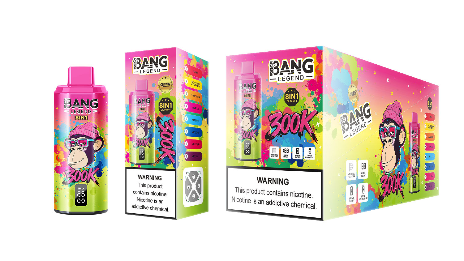 Solaris Champagne Vape 30000 30K puffs, 2% Nicotine 10 Flavors yohongvape