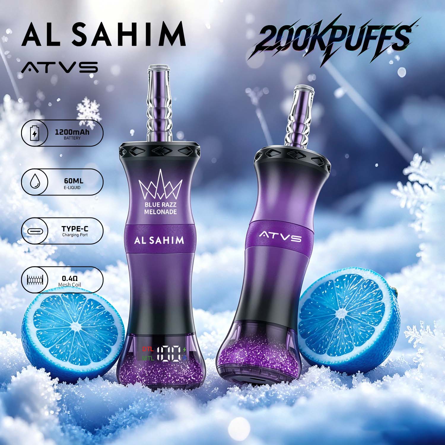 Solaris Champagne Vape 30000 30K puffs, 2% Nicotine 10 Flavors yohongvape