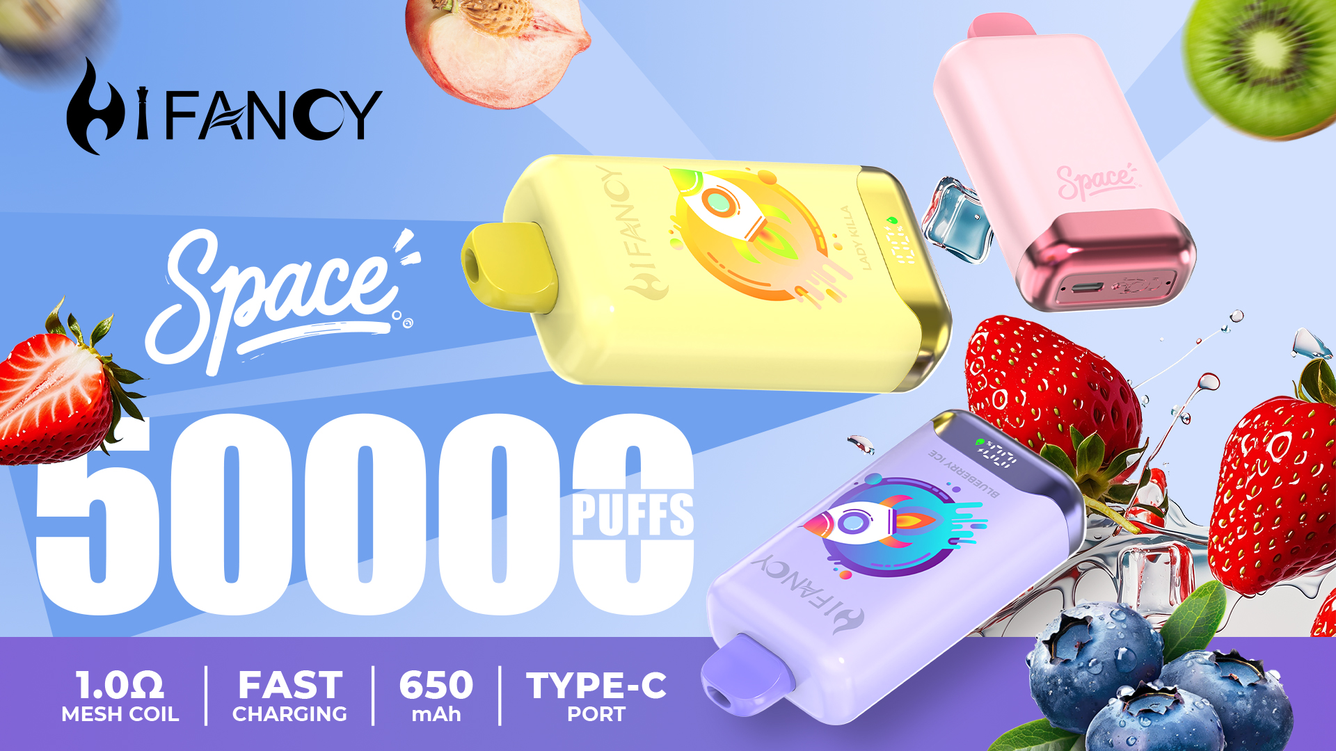 Solaris Champagne Vape 30000 30K puffs, 2% Nicotine 10 Flavors yohongvape