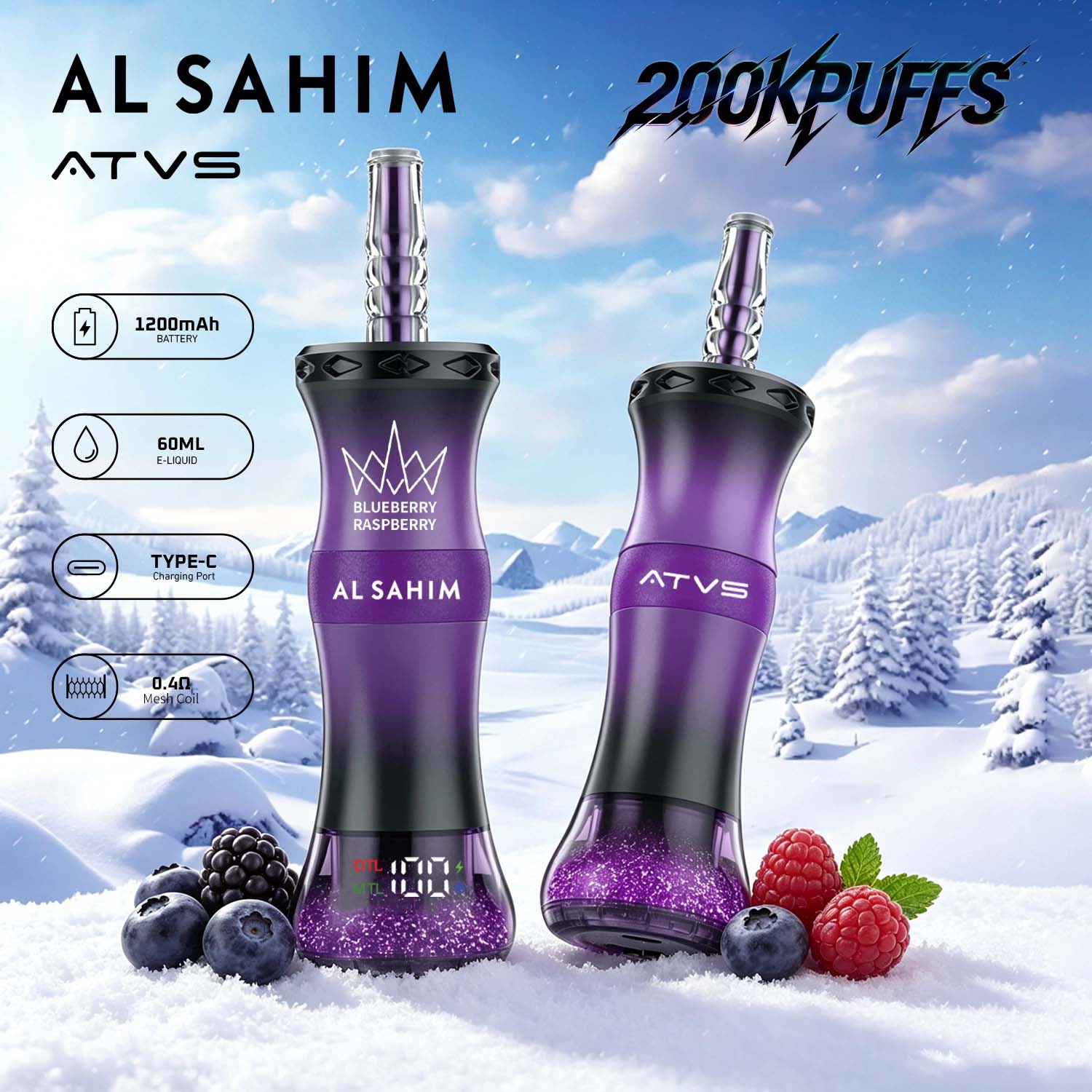 Solaris Champagne Vape 30000 30K puffs, 2% Nicotine 10 Flavors yohongvape