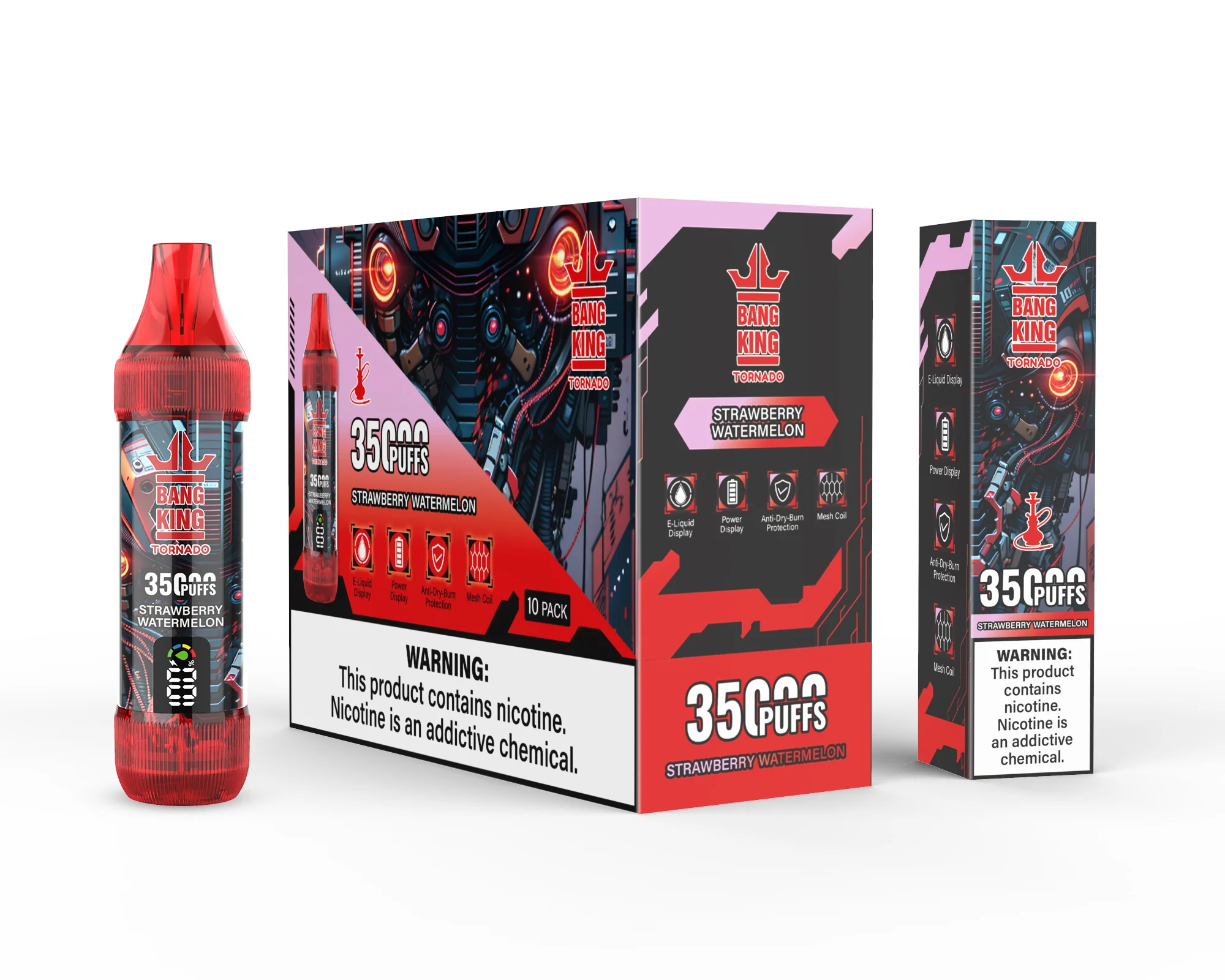 Solaris Champagne Vape 30000 30K puffs, 2% Nicotine 10 Flavors yohongvape