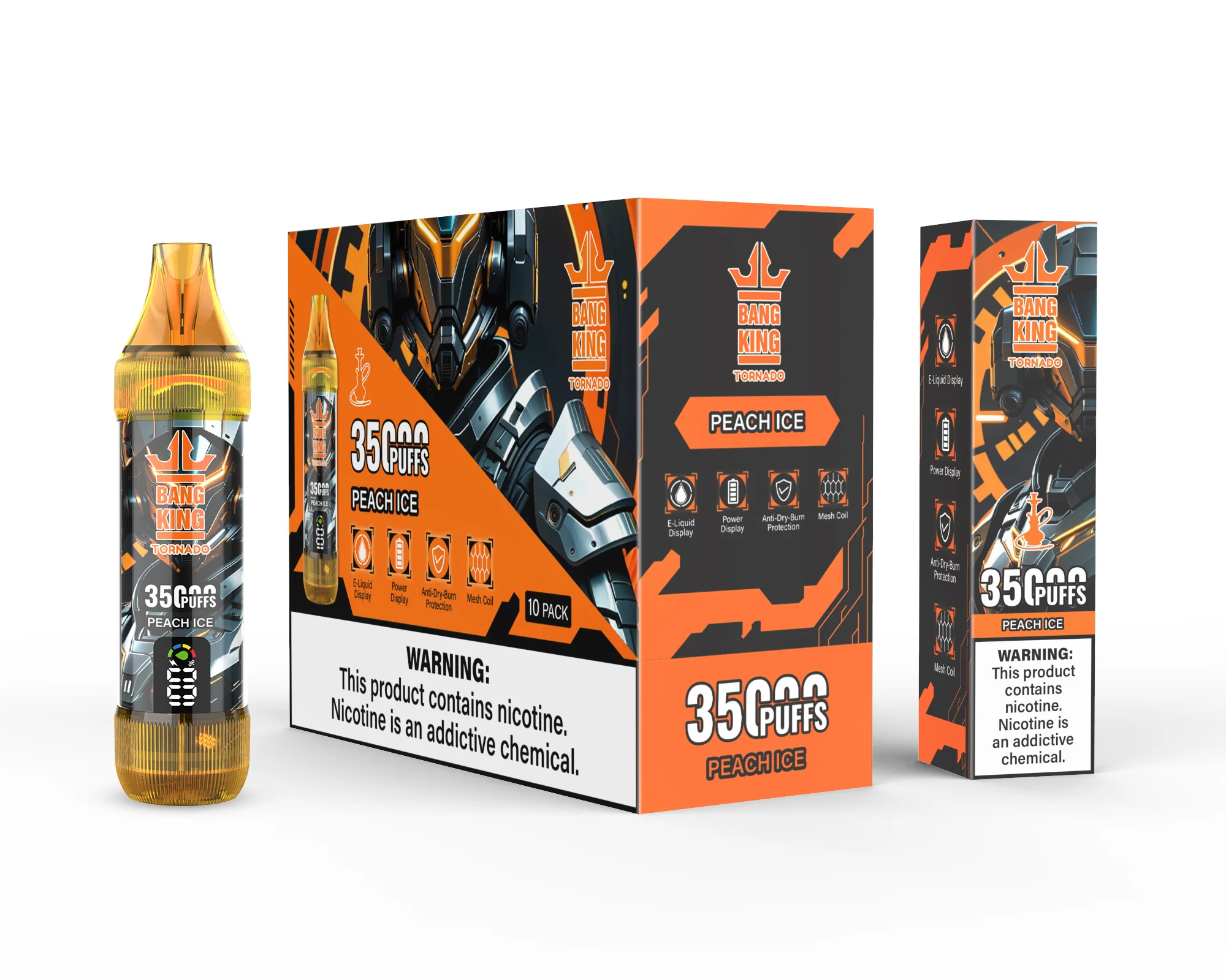 Solaris Champagne Vape 30000 30K puffs, 2% Nicotine 10 Flavors yohongvape