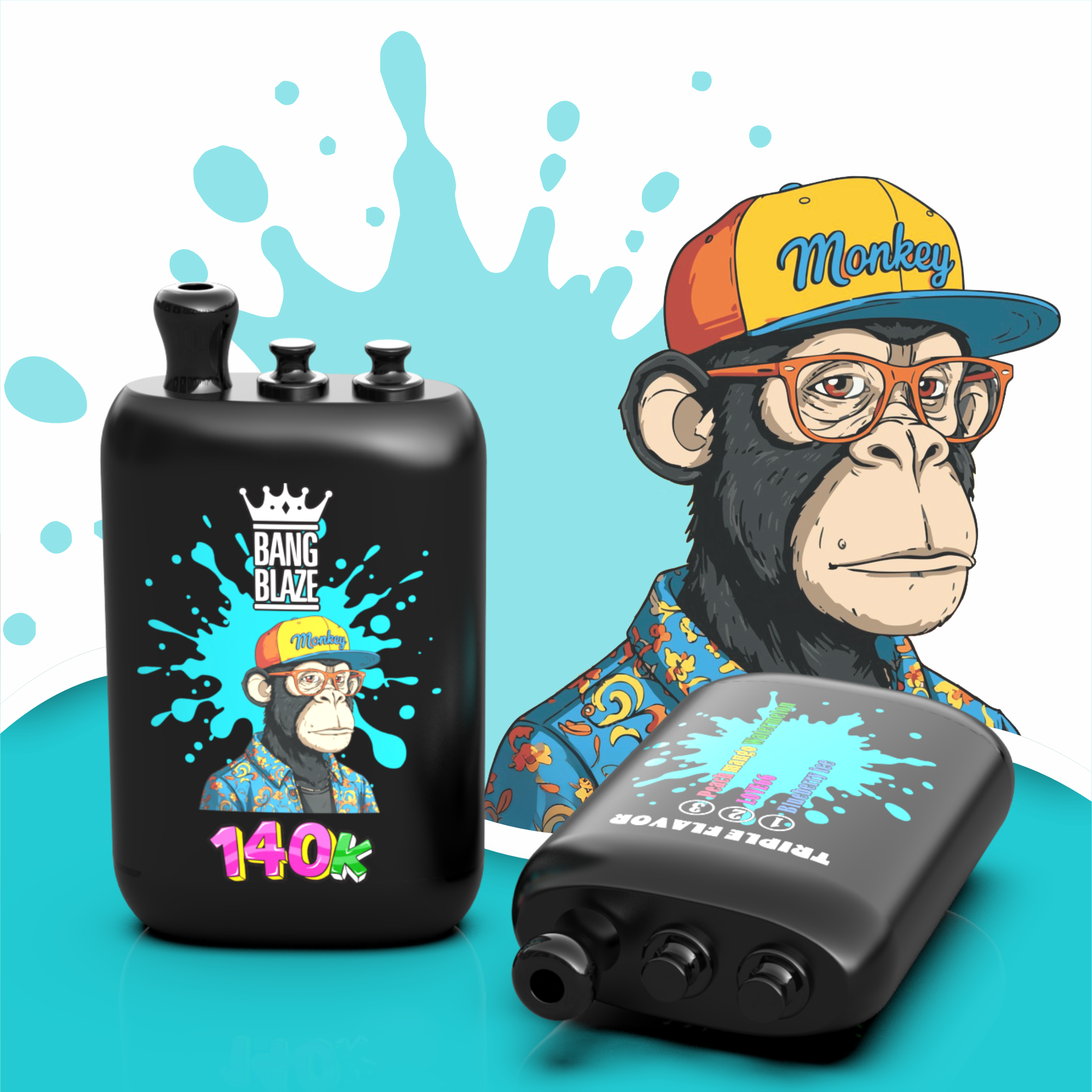 Solaris Champagne Vape 30000 30K puffs, 2% Nicotine 10 Flavors yohongvape