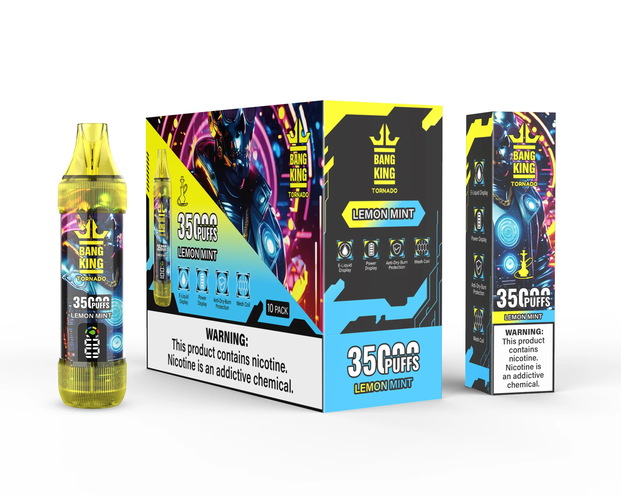Solaris Champagne Vape 30000 30K puffs, 2% Nicotine 10 Flavors yohongvape