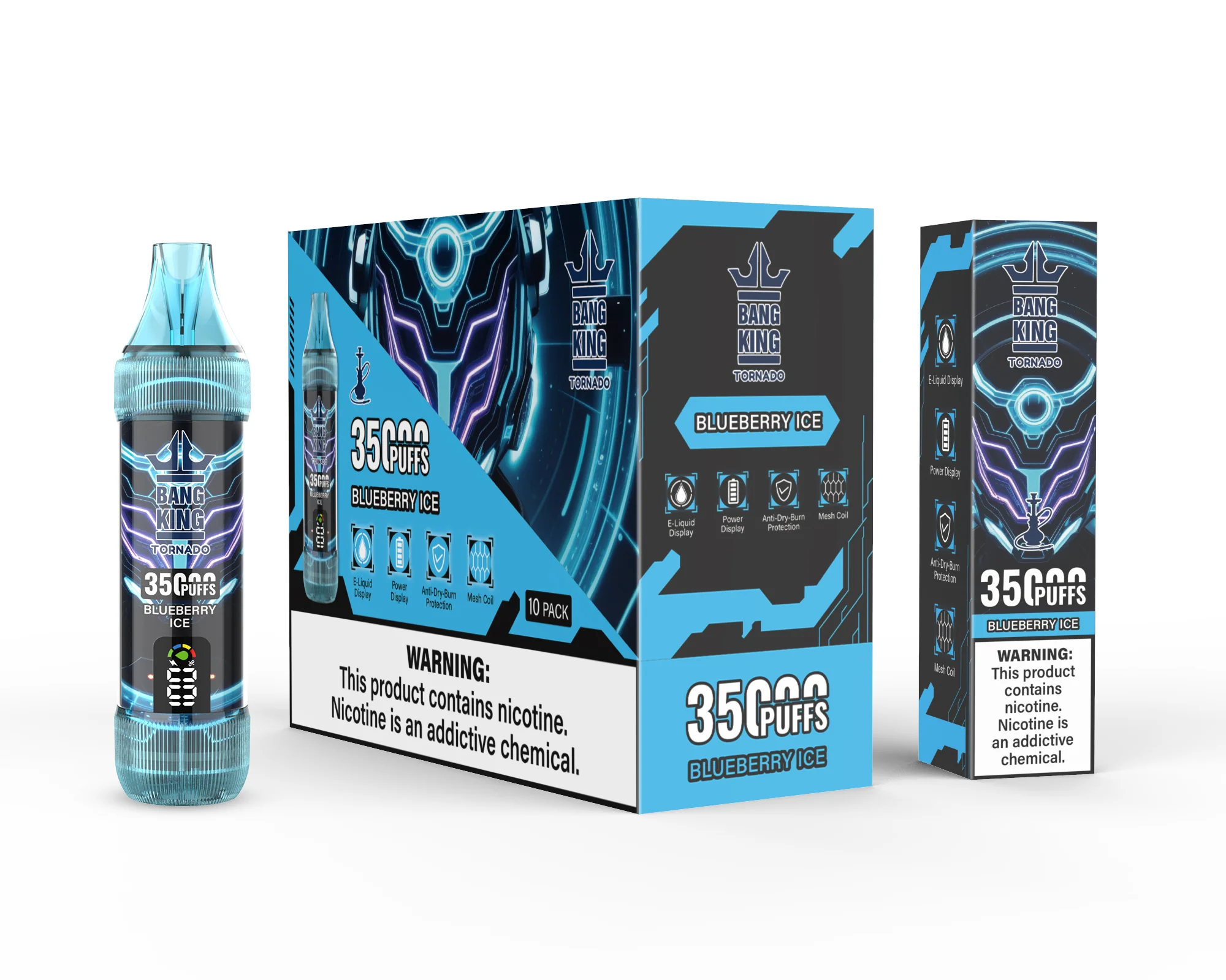 Solaris Champagne Vape 30000 30K puffs, 2% Nicotine 10 Flavors yohongvape