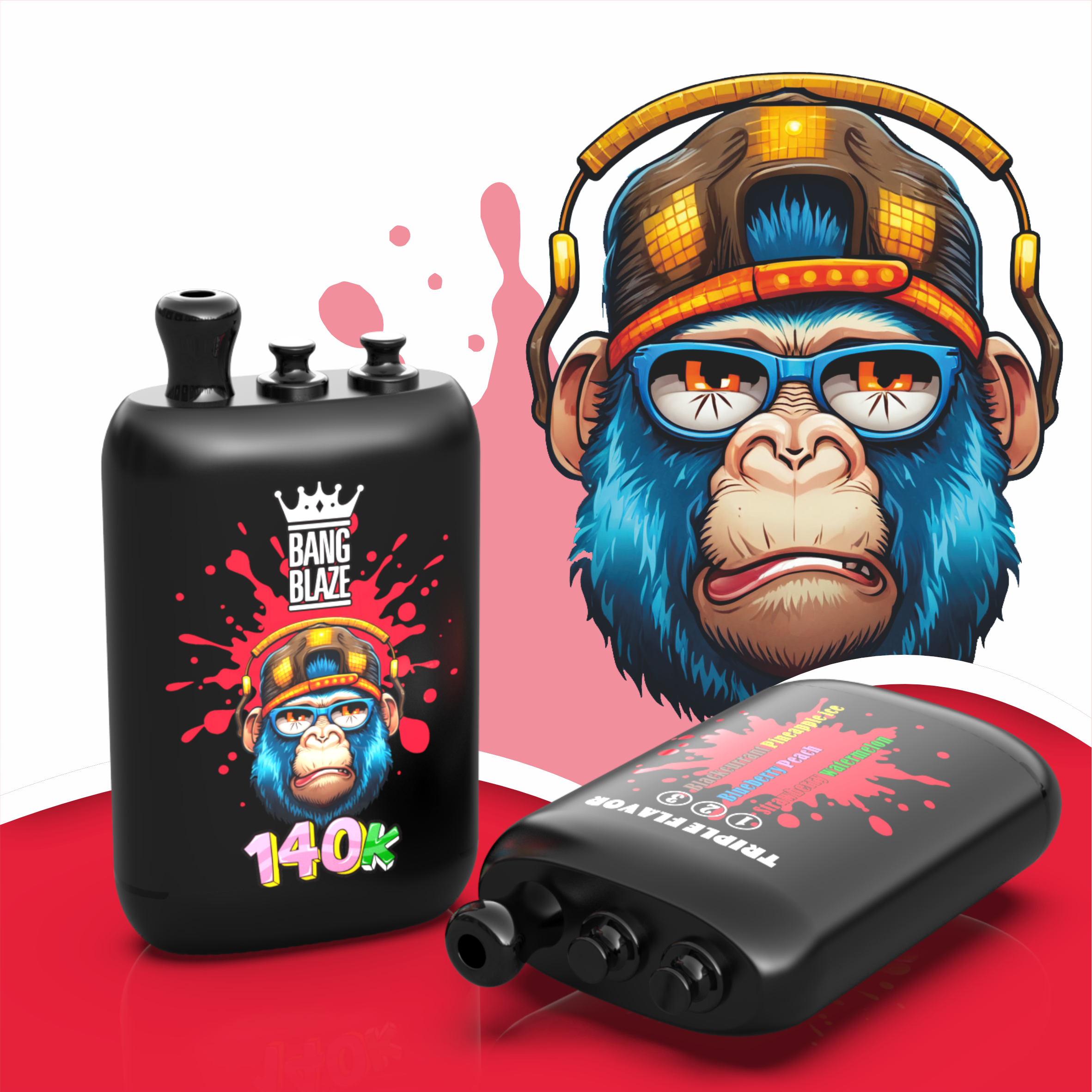 Solaris Champagne Vape 30000 30K puffs, 2% Nicotine 10 Flavors yohongvape