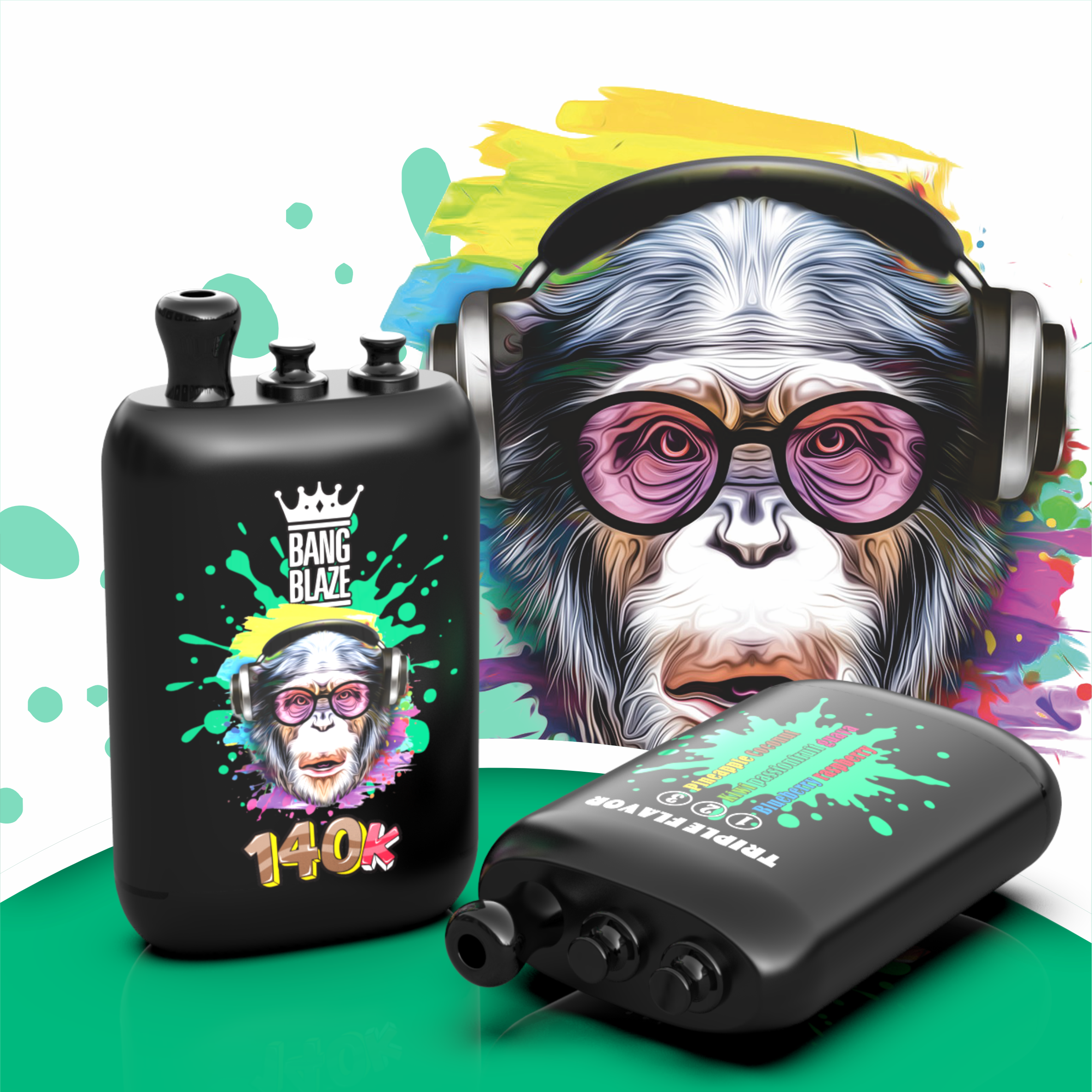 Solaris Champagne Vape 30000 30K puffs, 2% Nicotine 10 Flavors yohongvape